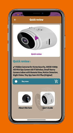 mini wireless camera Guide स्क्रीनशॉट 2