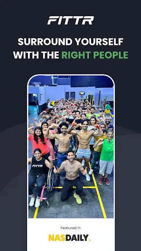 Fittr Health & Fitness Coach 1 تصوير الشاشة