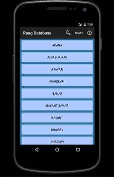 Raag (Raga) Database screenshot 1