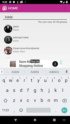 Zoom for Instagram Profile Photos screenshot 2