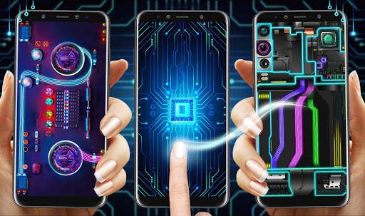 Circuit Board Live Wallpapers screenshot 2