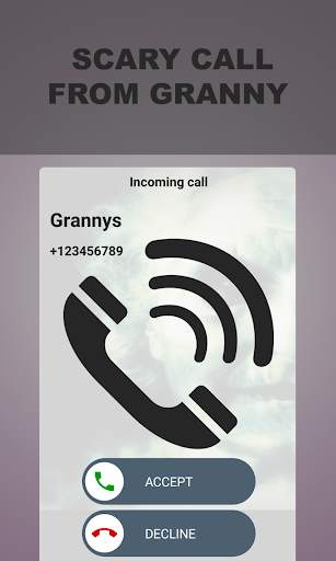 Granny Grandma Fake Video Call screenshot 1