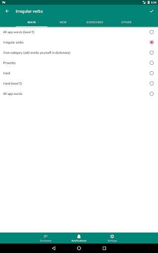 English Words Notifications screenshot 17