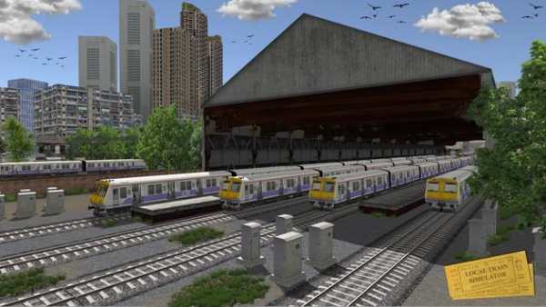 Indian Local Train Simulator 22 تصوير الشاشة