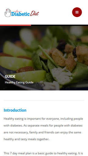 Diabetic Diet screenshot 2