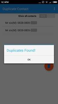 Duplicate Contact screenshot 1