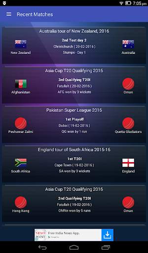 Live Cricket Score Updates 2 تصوير الشاشة