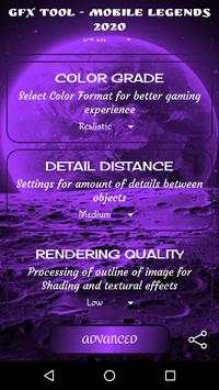GFX Tool for Mobile Legends 2020 screenshot 2