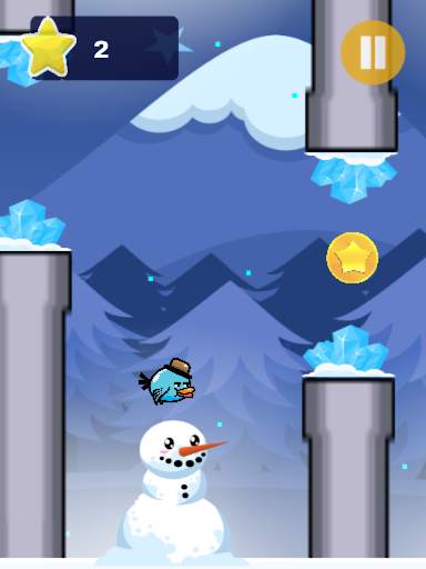 FLAPPY WINTER BIRD screenshot 7