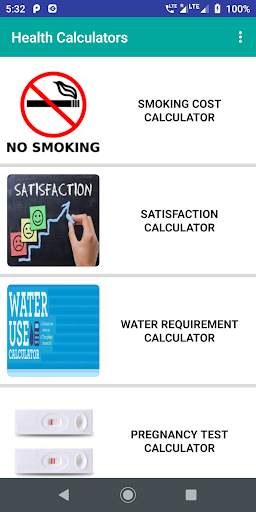 Health Calculators & Fitness App screenshot 2