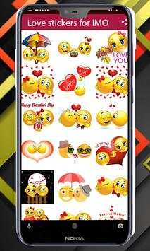 Love Stickers for IMO screenshot 8