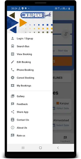Kalpana Travels screenshot 2
