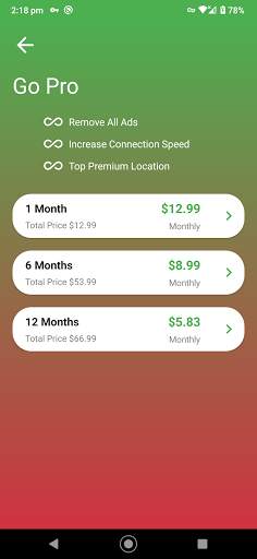 Smart VPN screenshot 4