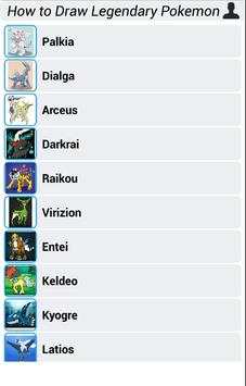 How to Draw Legendary Pokemon screenshot 2