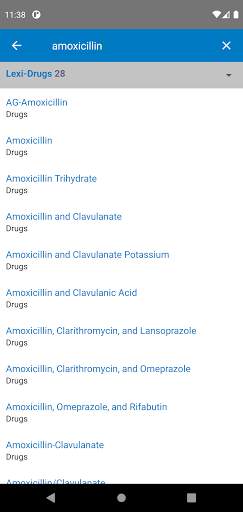 Lexicomp screenshot 2