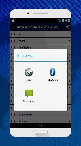 Dictionnaire Synonymes Francais screenshot 4