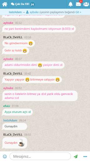 Seviyo - Mobil Sohbet ve Arkadaşlık Portalı screenshot 8