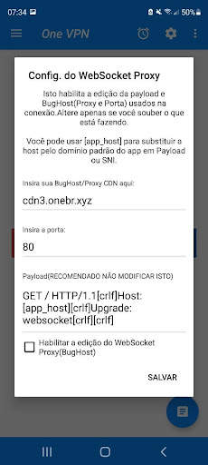 One VPN - (SSH|SSL|DNSTT|WS) screenshot 5