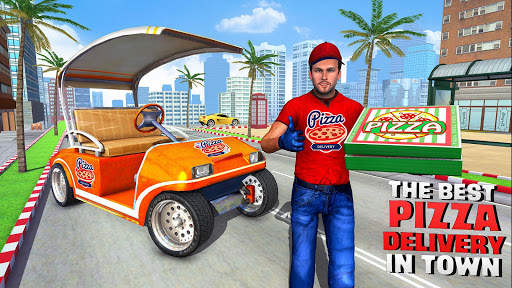 Pizza Delivery Game: Car Games screenshot 1