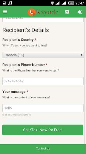 Kayode Call and Text for Free screenshot 6