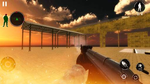 Army Warfare Sniper Gun Shooting Game screenshot 4