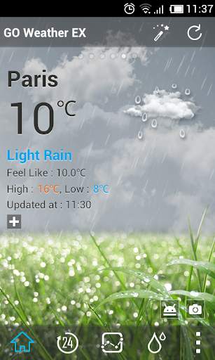 Default Dynamic1.0 GOWeatherEX screenshot 2