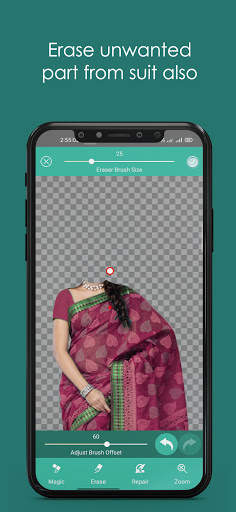 Women Saree Photo Editor screenshot 5