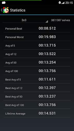 Speedcubing Timer screenshot 6