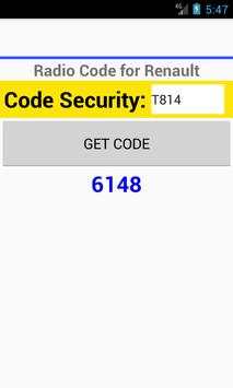 Radio Code GEN 2 تصوير الشاشة