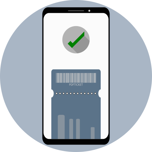 PDF Ticket: PDF Viewer - Ticket Manager - Easy icon