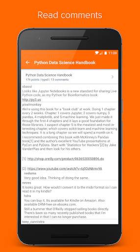 Minimal HN - Hacker News screenshot 2