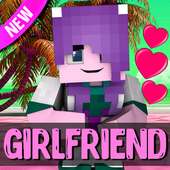 Girlfriend mod for Minecraft logo