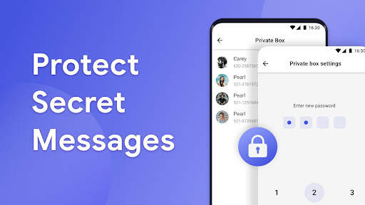 Messenger - SMS Launcher, Home screenshot 9