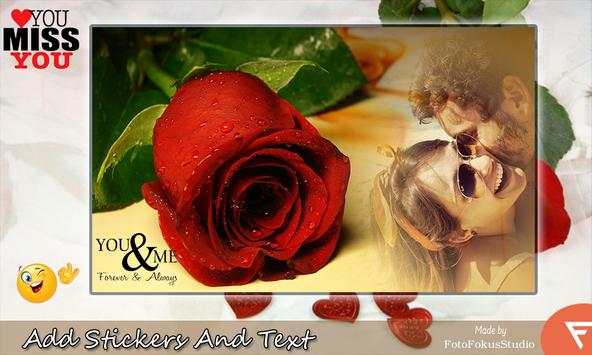 Romantic Rose Photo Frame screenshot 3