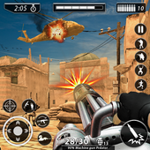 gun shooting Commando battleground war 2018 icon