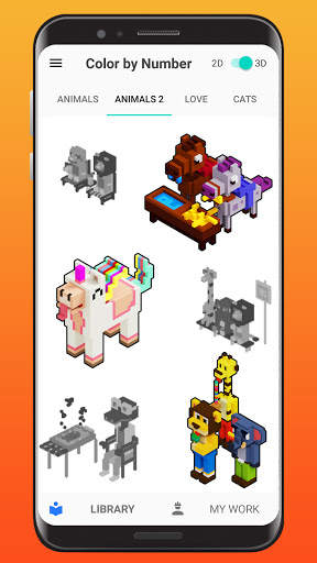 Color By Number - Unicorns Pixel Art screenshot 4
