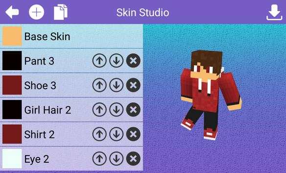 Skin Studio for Minecraft screenshot 3