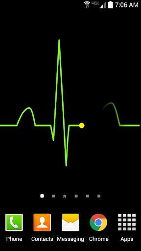 ECG Live Wallpaper screenshot 1