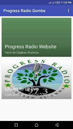 Progress Radio Gombe screenshot 1