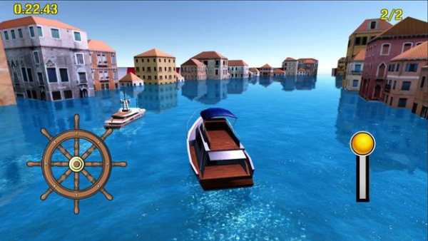 Racing Boat in Venice screenshot 4