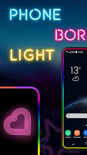 Phone Screen Edge Border Light Live Wallpaper screenshot 1