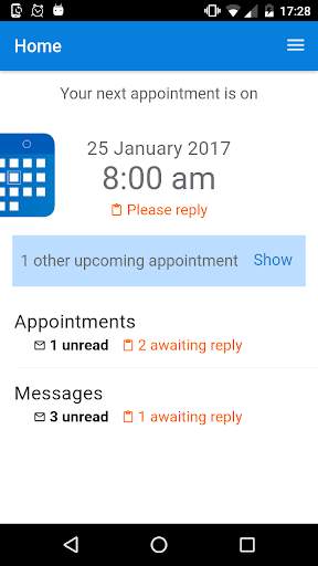 MJog Messenger screenshot 1