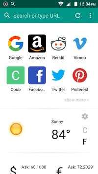 5G Browser screenshot 1