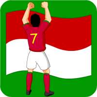 Juara Indonesia - Tendangan bebas sepak bola logo