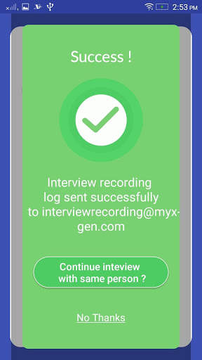 Interview Recording screenshot 7