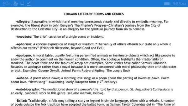 Elements Of The Study Of English Literature screenshot 8