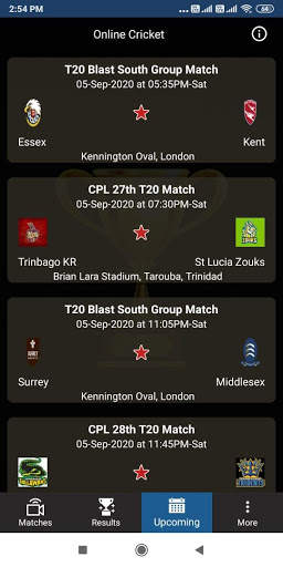 Online Cricket Live line screenshot 5
