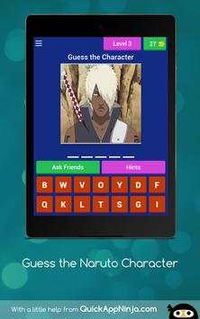 Guess the Naruto Character screenshot 9