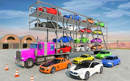 Crazy Truck Transport Car Game screenshot 6