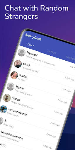 AnonyChat - Random Strangers скриншот 1